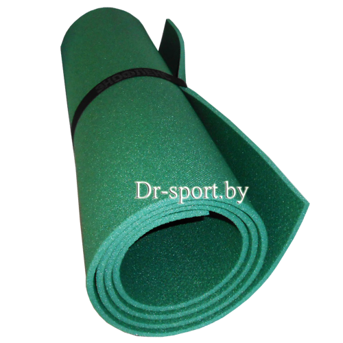 Коврик (пенка) гимнастический/туристический  8*0,6L1.8 темно зеленый